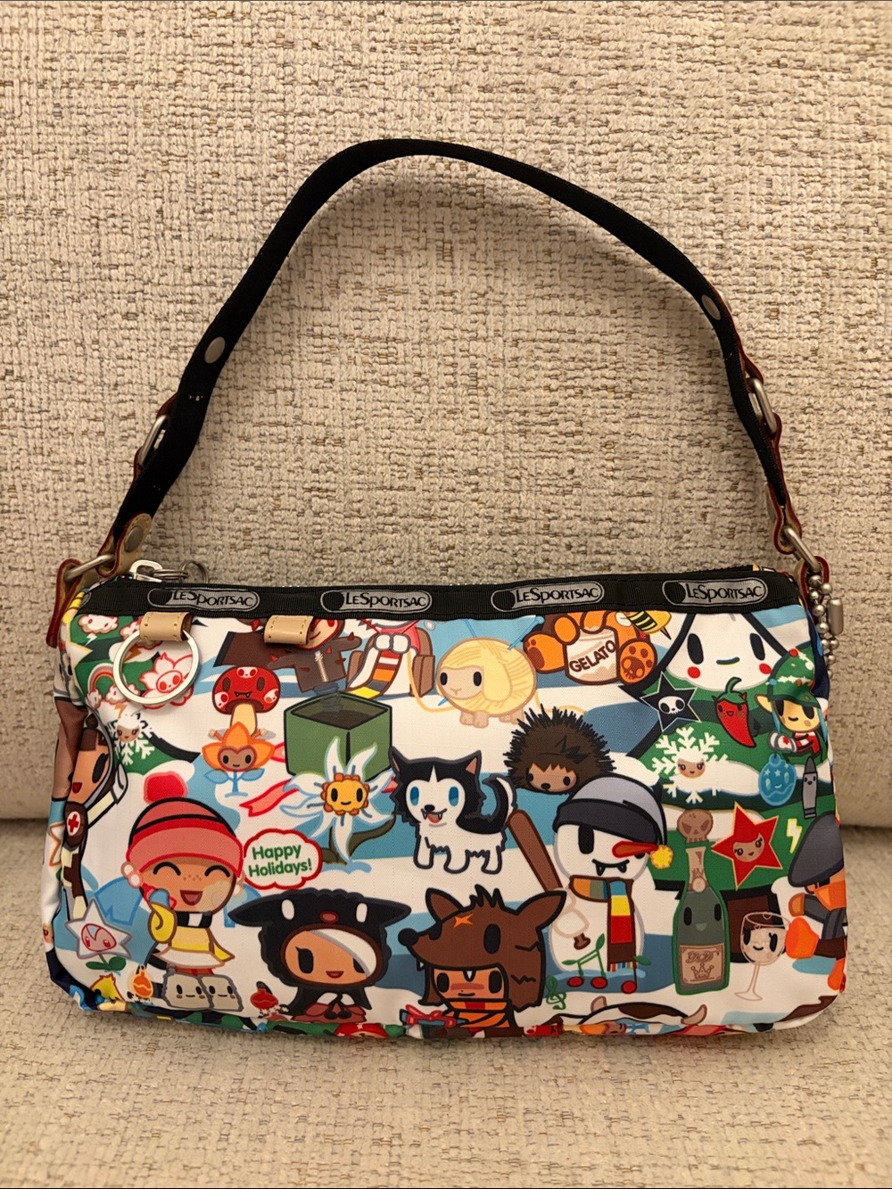 Tokidoki Lesportsac Vacanze Winter Holiday mini shoulder bag